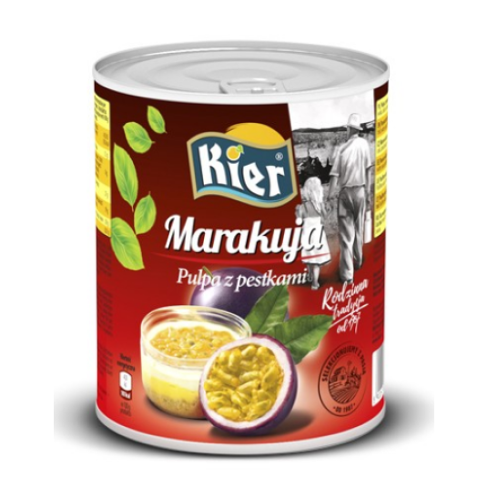 KIER Marakuja PULPA z pestkami 850g k/12 -zdjęcie numer 1