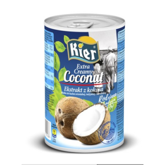 KIER Mleko Kokosowe 400ml K/24 -zdjęcie numer 1