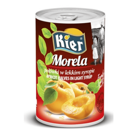 KIER Morela połóki w syropie 410g/230g -zdjęcie numer 1