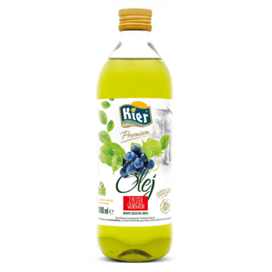 KIER Olej z pestek winogron 1 l -zdjęcie numer 1