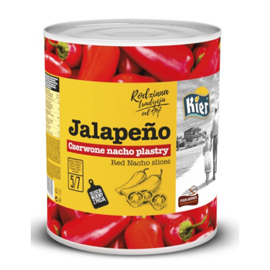KIER Papr. jalapeno plast CZERWONA 3000/1560g -zdjęcie numer 1