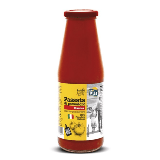 KIER Przecier pomidorowy PASSATA CLASSIC 720ml K12 -zdjęcie numer 1