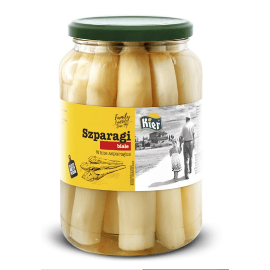 KIER Szparagi białe 1700ml/17cm 1550/990g -zdjęcie numer 1