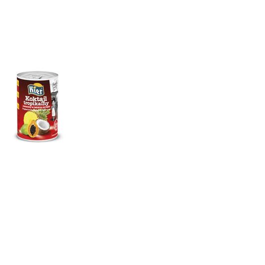 KIER Tropikalny koktajl owocowy 425/205g -zdjęcie numer 1
