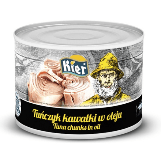 KIER Tuńczyk w oleju 1730g/1125g -zdjęcie numer 1