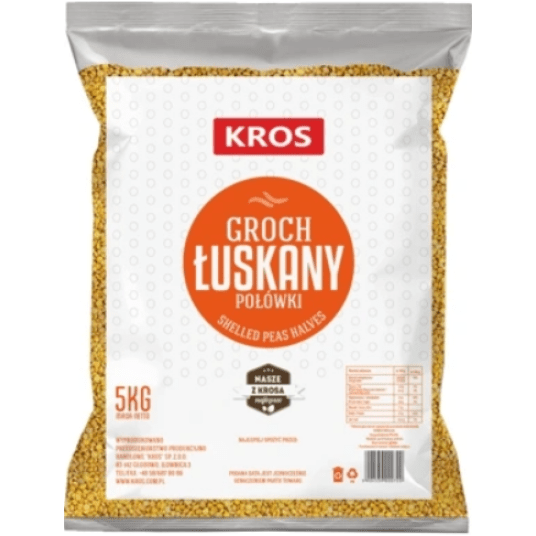 KROS Groch łuskany połówki A'5 WOREK -zdjęcie numer 1