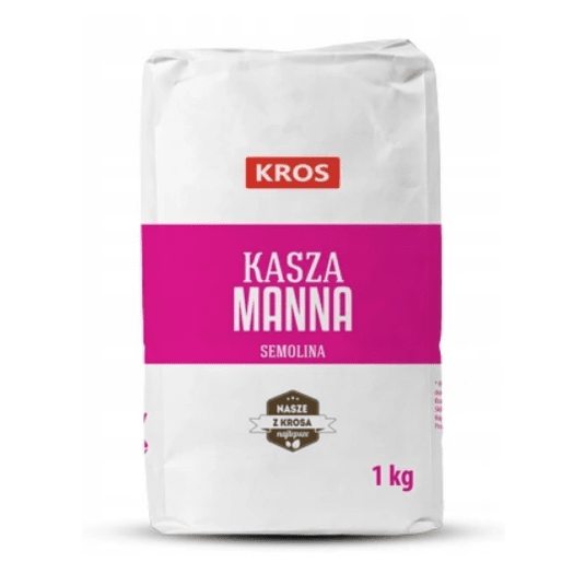 KROS Kasza manna 1kg K/10 -zdjęcie numer 1