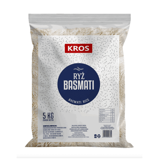 KROS Ryż BASMATI 5kg WOREK -zdjęcie numer 1