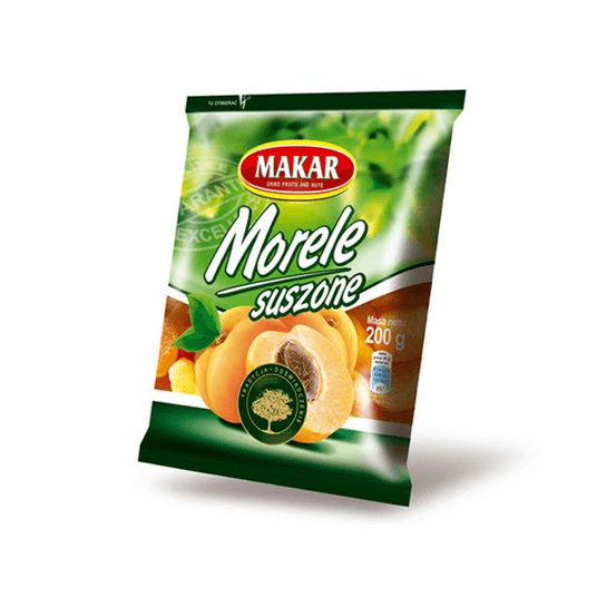 MAKAR Morele suszone 1kg K/9szt -zdjęcie numer 1