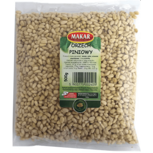 MAKAR Orzech piniowy 500g K/10 szt. -zdjęcie numer 1