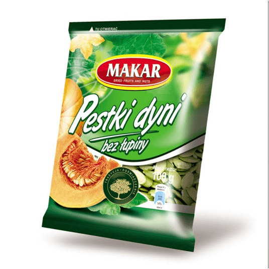 MAKAR Pestki dyni POLSKIE 700g K/12szt -zdjęcie numer 1