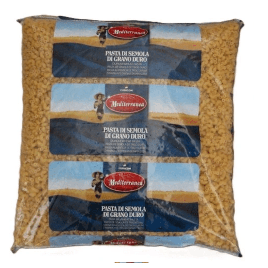 Makaron kolanko małe ELBOW RIGATE 5kg La Mediterra -zdjęcie numer 1