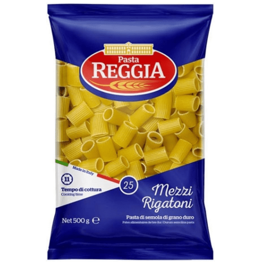 Makaron Mezzi Rigatoni 500g REGGIA K/24 -zdjęcie numer 1
