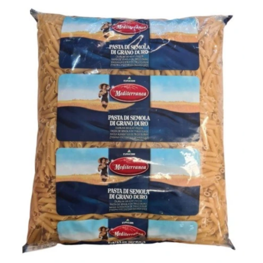 Makaron pełnoziarnisty RIGATOMI 5kg Rurki PENNE/3 -zdjęcie numer 1