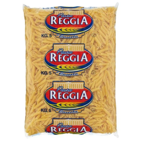 Makaron rurki PENNE RIGATE 5KG REGGIA -zdjęcie numer 1