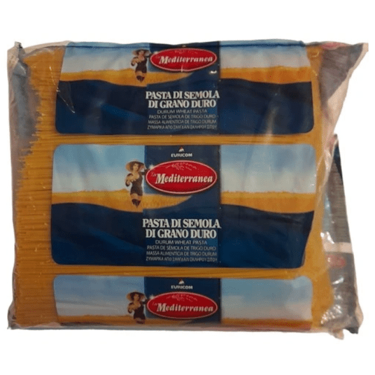 Makaron SPAGHETTI 5KG vermicelli MEDITERANEA -zdjęcie numer 1