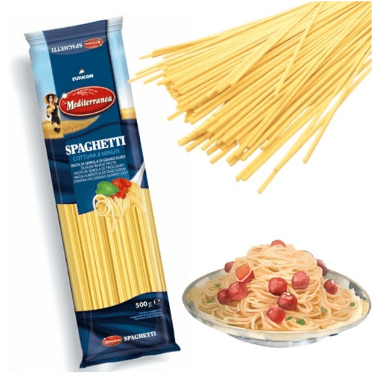 Makaron spaghetti vermicelli 500g MEDITERANEA -zdjęcie numer 1