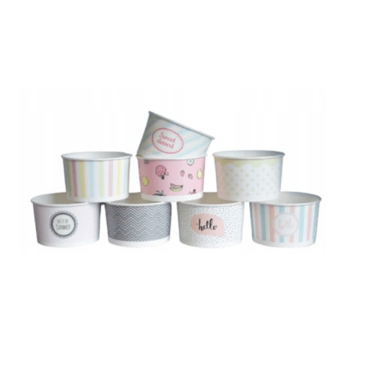 Miska do lodów 130ml 31180 PASTELE A'25 K/40opak -zdjęcie numer 1