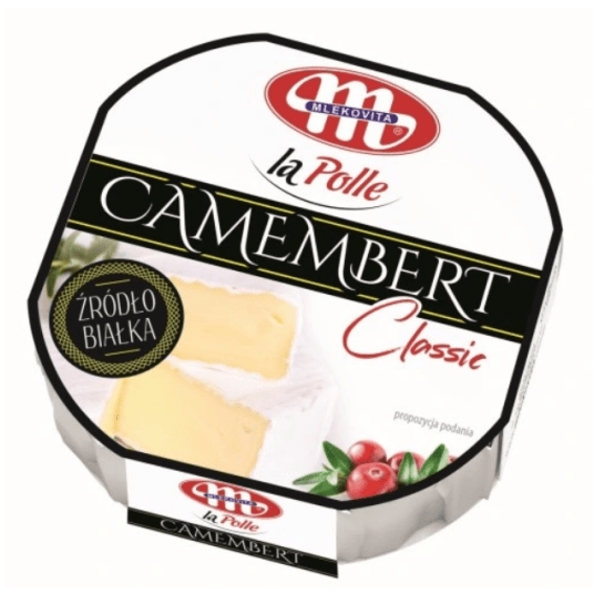 MLEKOVITA Ser pleś. CAMEMBERT 120g -zdjęcie numer 1