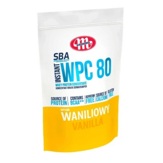 MLEKOVITA WPC 80% konc. WANILIA SBA 700g WOREK -zdjęcie numer 1
