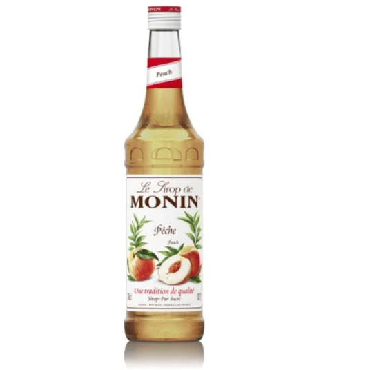 MONIN Syrop BIAŁA BRZOSKWINIA 0,7L -zdjęcie numer 1