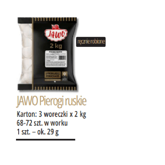 * MR Pierogi ruskie JAWO 2KG -zdjęcie numer 1
