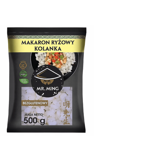MrMING M-15H Makaron ryżowy KOLANKA 500g k/10 -zdjęcie numer 1