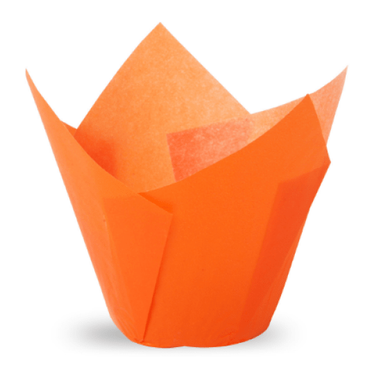 Muffiny TULIPAN pomarańcz (180szt/K1800) -zdjęcie numer 1