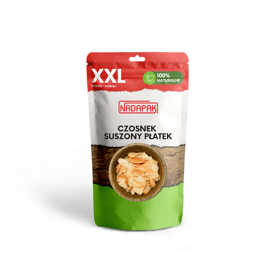NAT Czosnek suszony PŁATEK 1 KG -zdjęcie numer 1