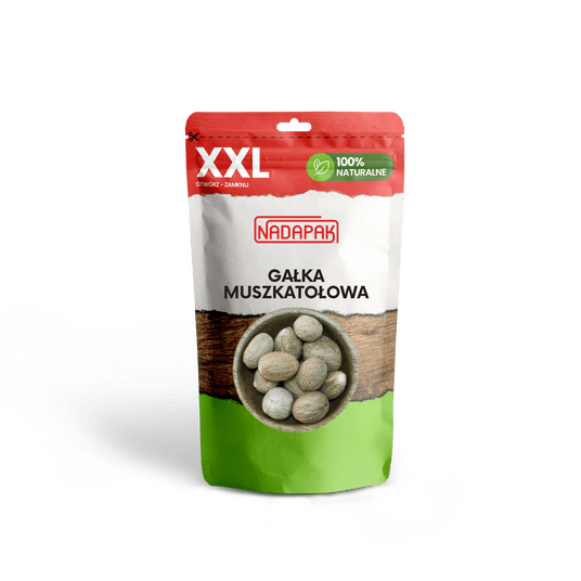 NAT XXL Gałka muszkatałowa CAŁA 40g K/15 -zdjęcie numer 1