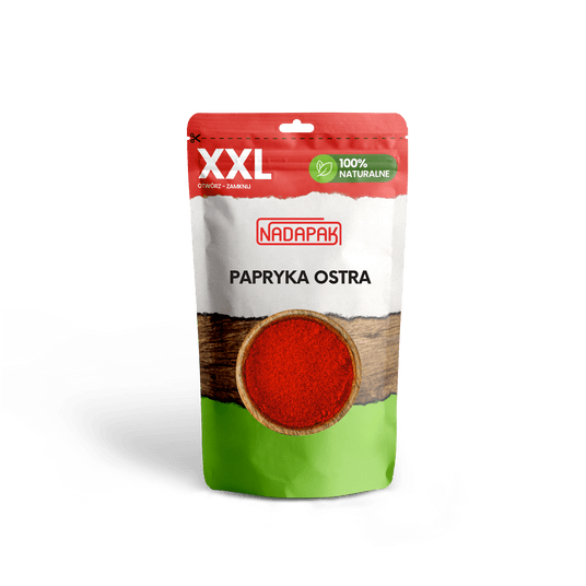 NAT XXL Papryka ostra 80g K/15 -zdjęcie numer 1