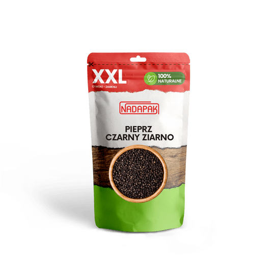 NAT XXL Pieprz CZARNY ziarno 60g K/15 -zdjęcie numer 1