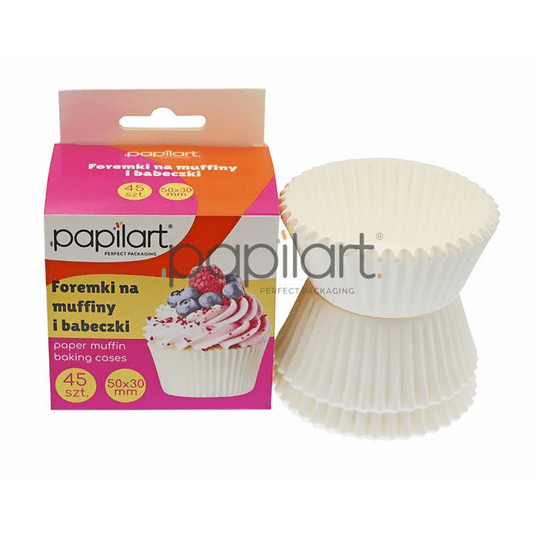 PAPILART Foremka na muffiny 50x30mm A'45szt -zdjęcie numer 1