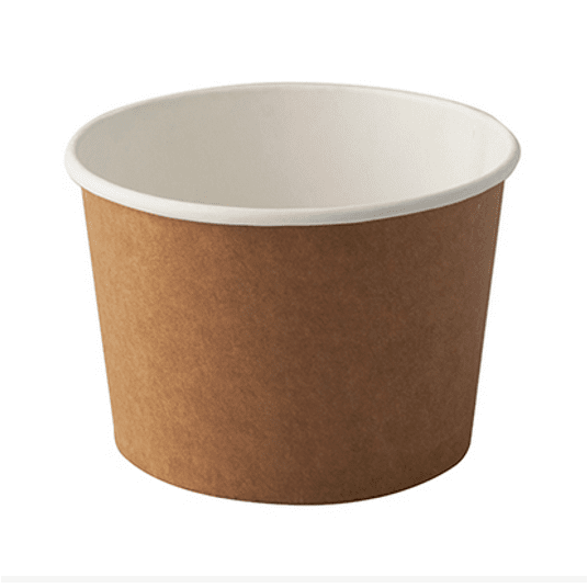 PAPSTAR 45586 Kubki na zupę papier 475ml A'25 K/20 -zdjęcie numer 1