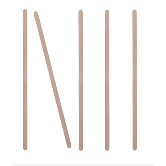 PAPSTAR 45957 Mieszadełka drewno 17,6cm a'1000 -zdjęcie numer 1