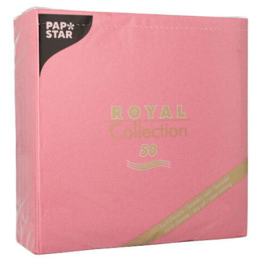 PAPSTAR 81449 Serw. ROYAL RÓŻOWA 40 1/4 a'50 -zdjęcie numer 1