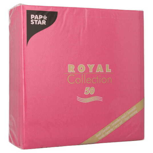 PAPSTAR 81747 Serw. ROYAL FUKSJA 40 1/4 a'50 -zdjęcie numer 1