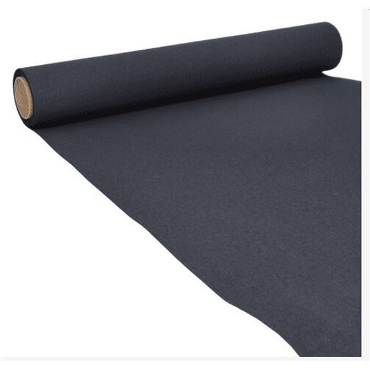PAPSTAR 82205 Bieżnik z bibuły 5m x 40cm CZARNY -zdjęcie numer 1