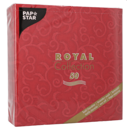 PAPSTAR 84880 Serw. ROYAL bordowy CASALI A'50 -zdjęcie numer 1