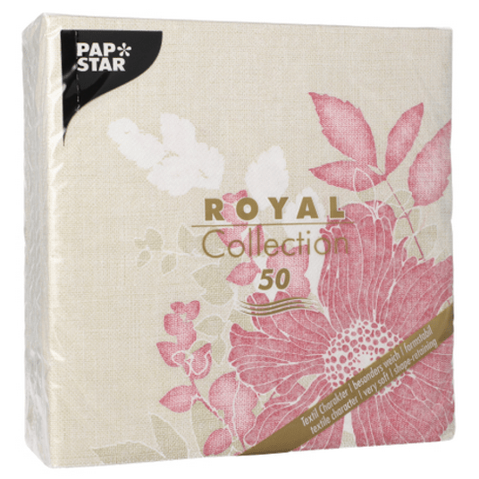 PAPSTAR 85015 Serw. ROYAL ANNABEL40 1/4 a'50 FUKSJ -zdjęcie numer 1