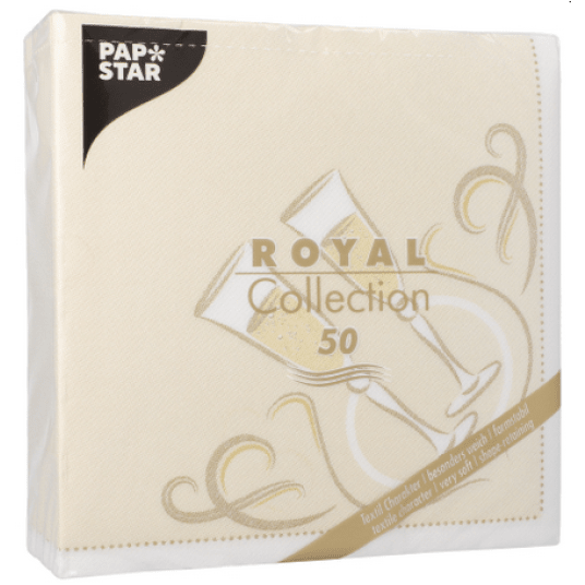 PAPSTAR 86297 Serw. ROYAL FESTIV 40 1/4 a'50 ZŁOTO -zdjęcie numer 1