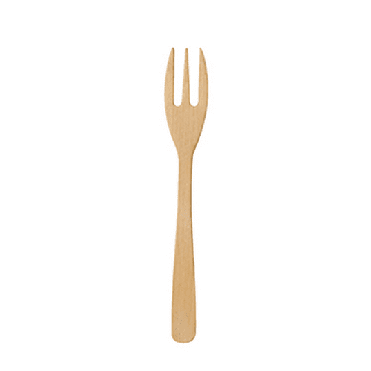 PAPSTAR 88978 Fingerfood widelec z bambusa 9,5cm -zdjęcie numer 1