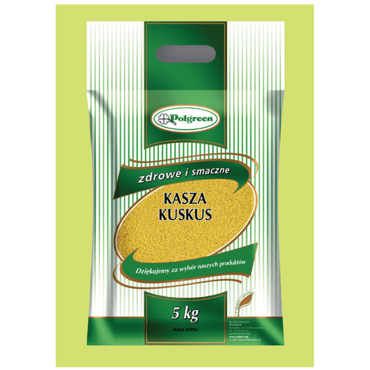 POLGREEN Kasza KUS-KUS 5kg -zdjęcie numer 1