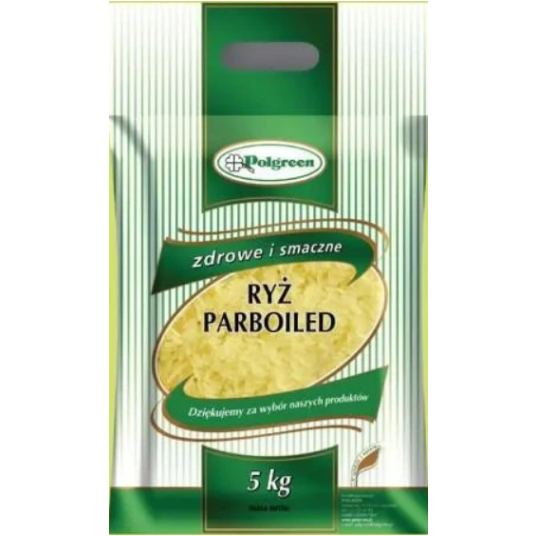 POLGREEN Ryż Paraboiled WOREK 5kg -zdjęcie numer 1