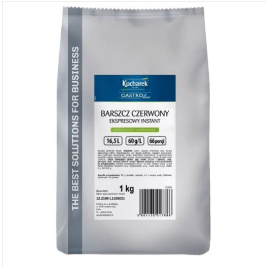 PRYMAT Barszcz Czerwony instant 1000G K/10 -zdjęcie numer 1
