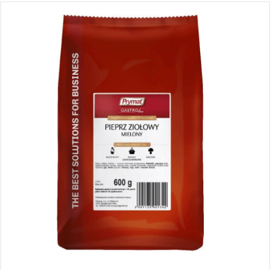 PRYMAT Pieprz ziołowy 600G WOREK K/10 -zdjęcie numer 1