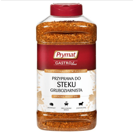 PRYMAT Przyprawa do steku GRUBOZIAR.950G PET K/9 -zdjęcie numer 1