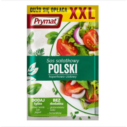 PRYMAT Sos sałatkowy POLSKI 27g XXL K/25 -zdjęcie numer 1