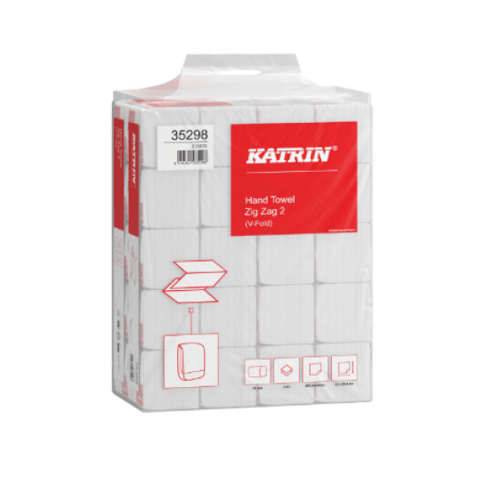Ręcznik MT35298 ZZ BIAŁY KATRIN 22,4x23 2-warstw -zdjęcie numer 1