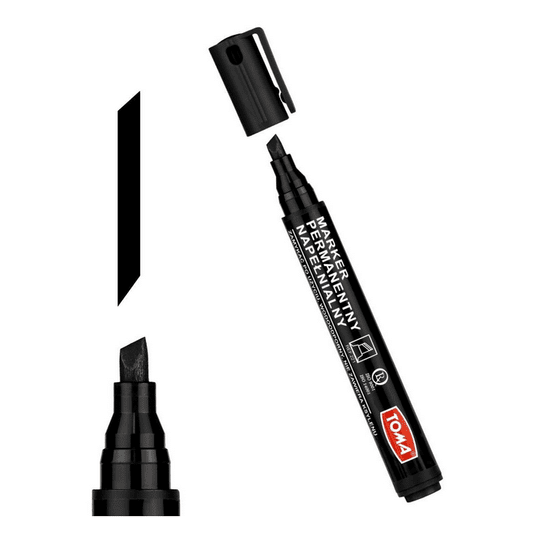ST Flamaster marker pisak czarny PD0019 K/12szt -zdjęcie numer 1